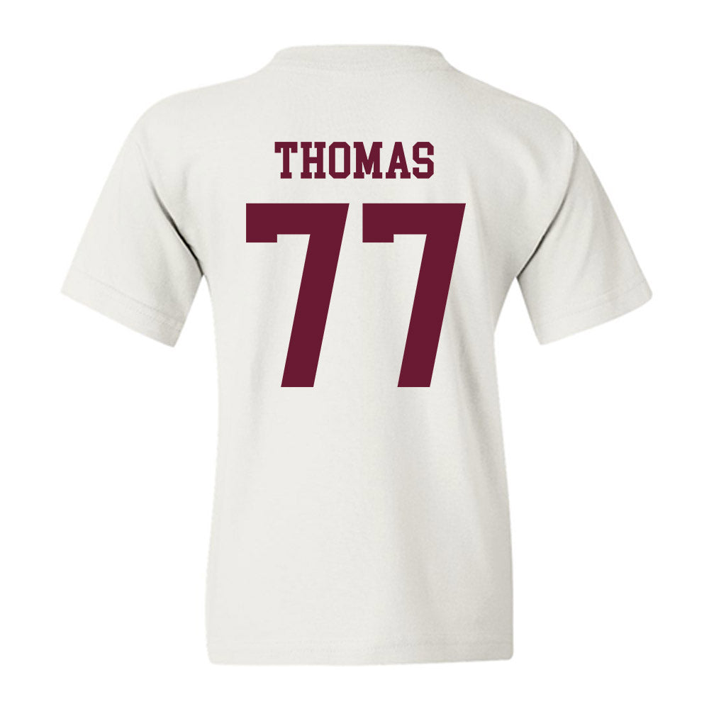 Texas A&M - NCAA Football : Tyler Thomas - Classic Shersey Youth T-Shirt-1