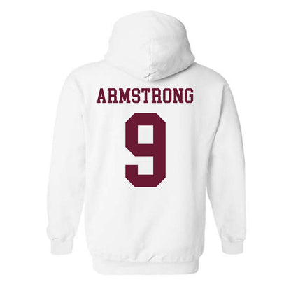 Texas A&M - NCAA Football : Kiotti Armstrong - Classic Shersey Hooded Sweatshirt-1