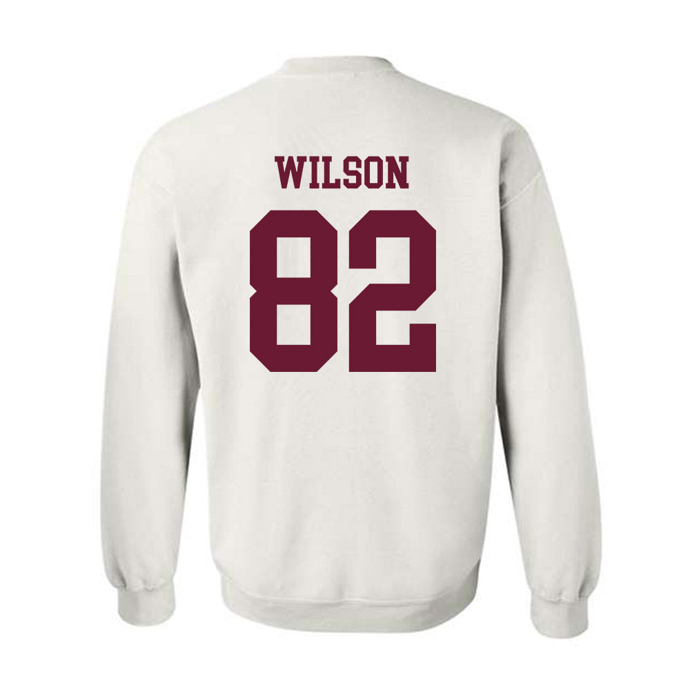 Texas A&M - NCAA Football : Jonah Wilson - Classic Shersey Crewneck Sweatshirt-1