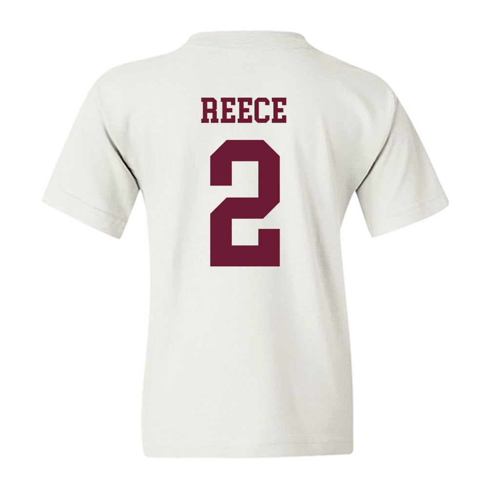 Texas A&M - NCAA Men's Basketball : Jalen Reece - Classic Shersey Youth T-Shirt-1
