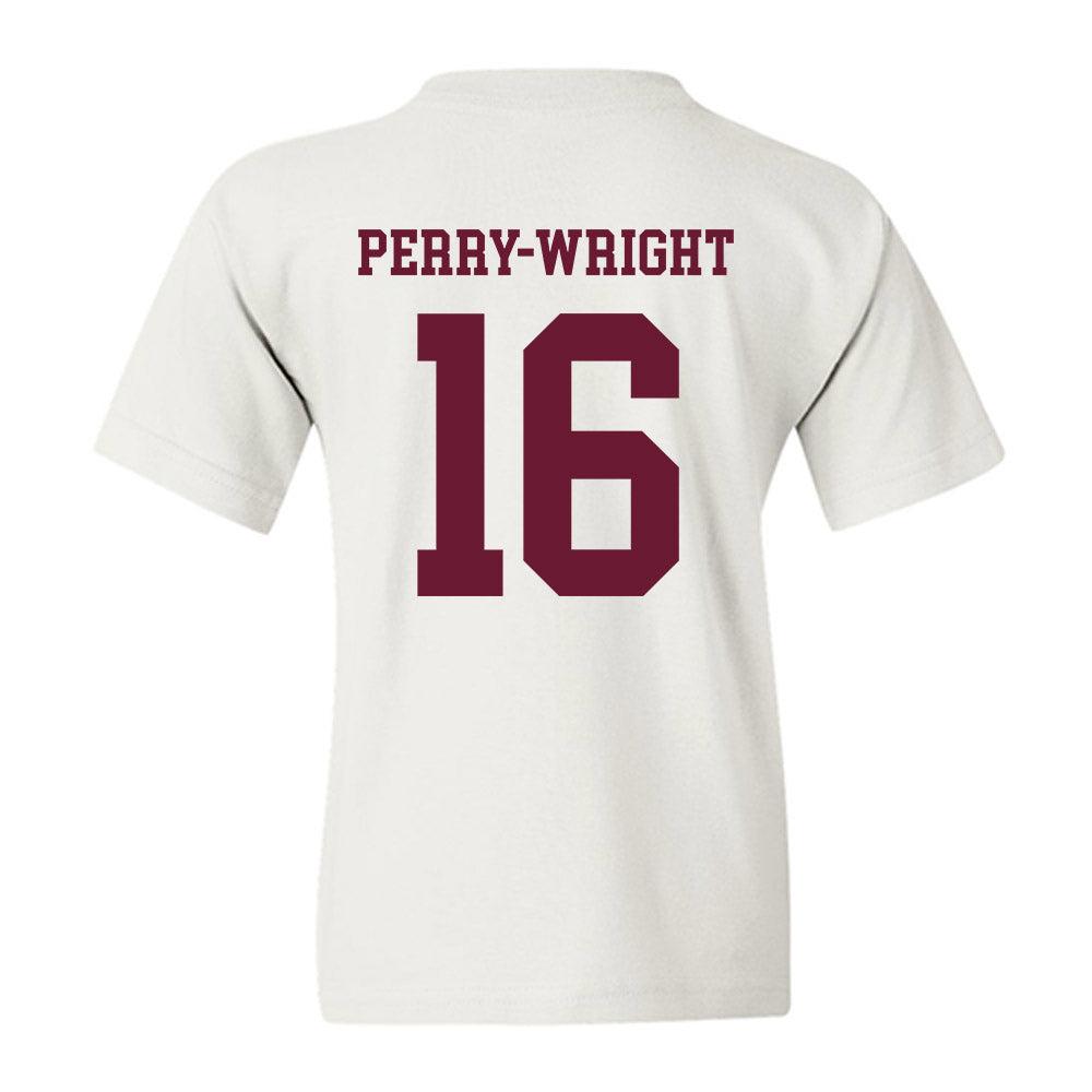 Texas A&M - NCAA Football : Bryce Perry-Wright - Classic Shersey Youth T-Shirt-1