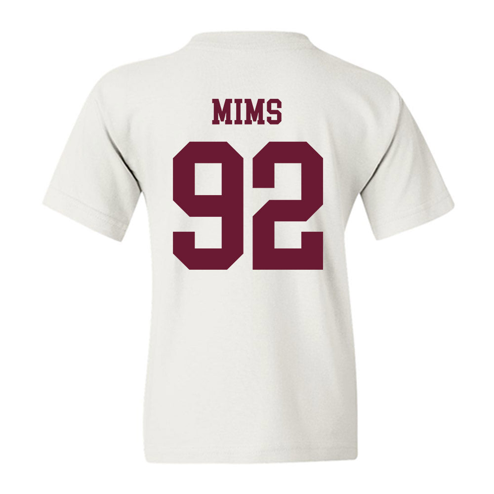 Texas A&M - NCAA Football : CJ Mims - Classic Shersey Youth T-Shirt-1
