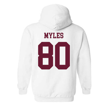Texas A&M - NCAA Football : Jerome Myles - Classic Shersey Hooded Sweatshirt-1