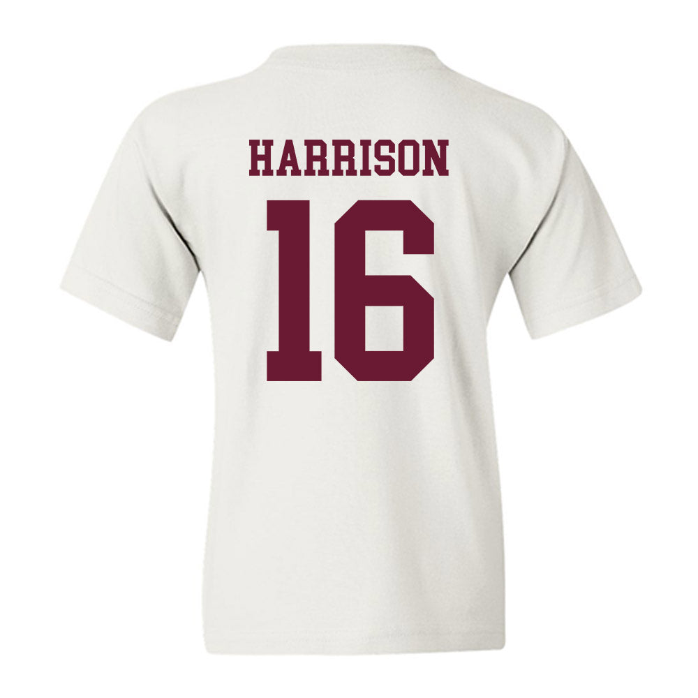 Texas A&M - NCAA Baseball : Connor Harrison - Classic Shersey Youth T-Shirt-1