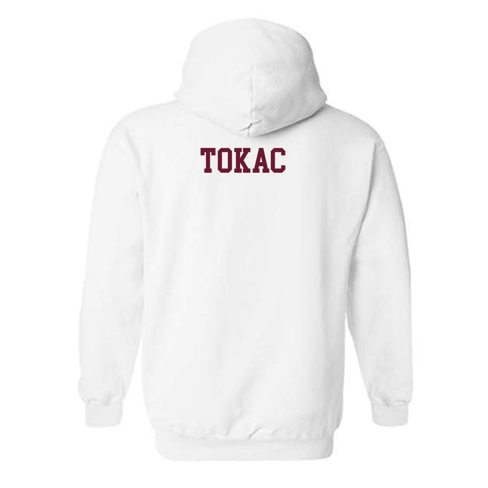 Texas A&M - NCAA Men's Tennis : Togan Tokac - Classic Shersey Hooded Sweatshirt-1