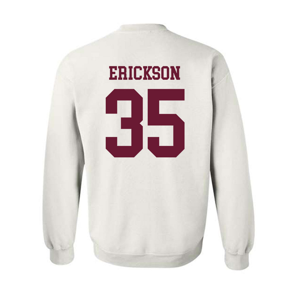 Texas A&M - NCAA Baseball : Sam Erickson - Classic Shersey Crewneck Sweatshirt-1