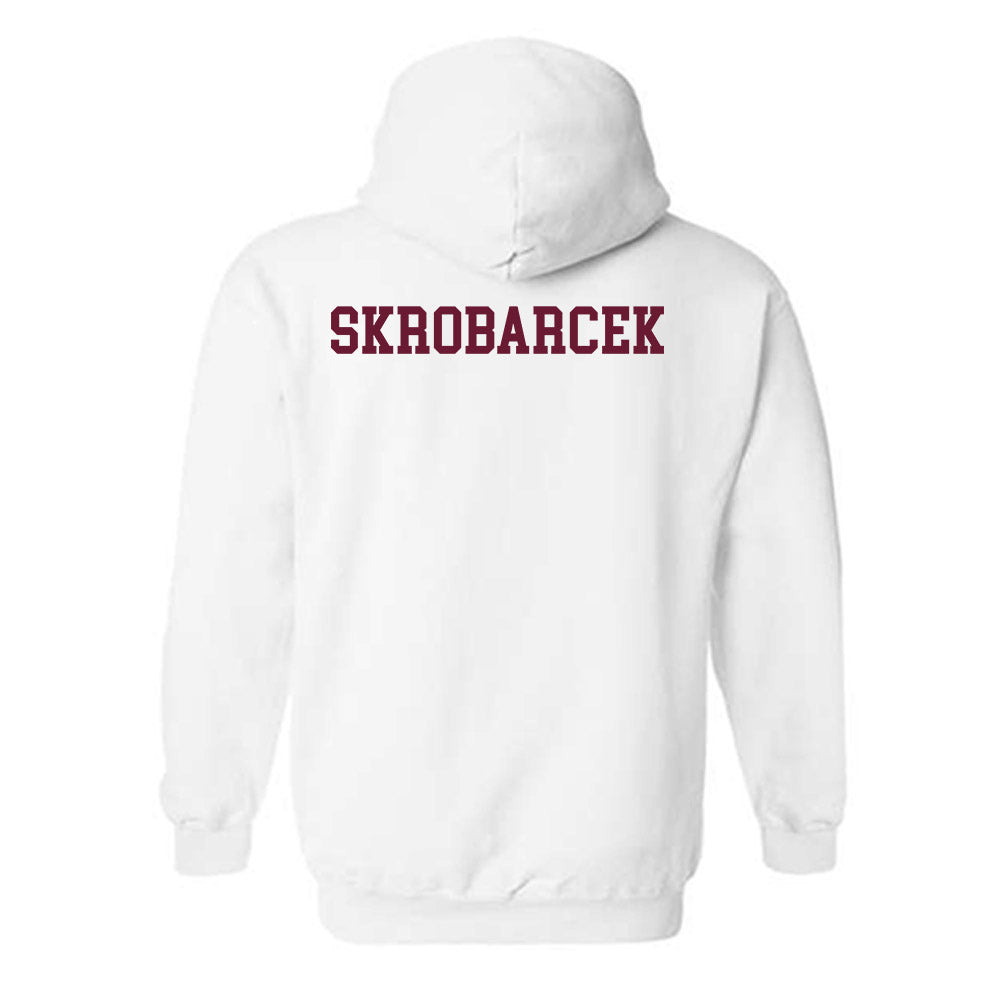 Texas A&M - NCAA Men's Tennis : Lathan Skrobarcek - Classic Shersey Hooded Sweatshirt-1