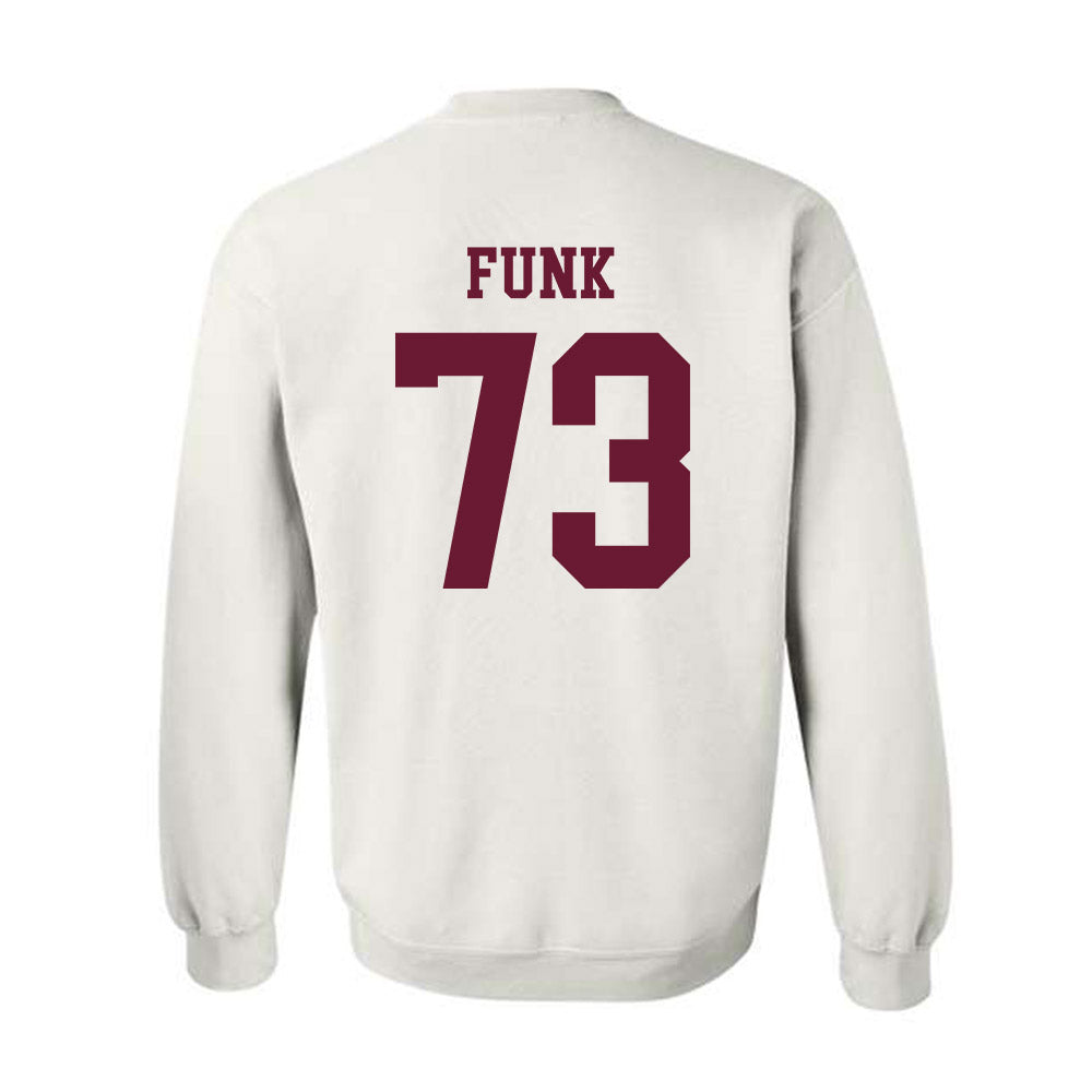 Texas A&M - NCAA Football : Ashton Funk - Classic Shersey Crewneck Sweatshirt-1