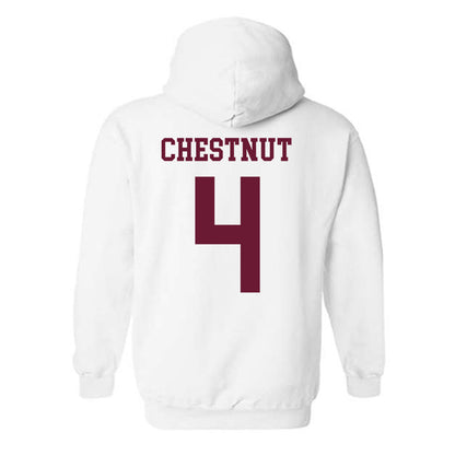 Texas A&M - NCAA Baseball : Travis Chestnut - Classic Shersey Hooded Sweatshirt-1