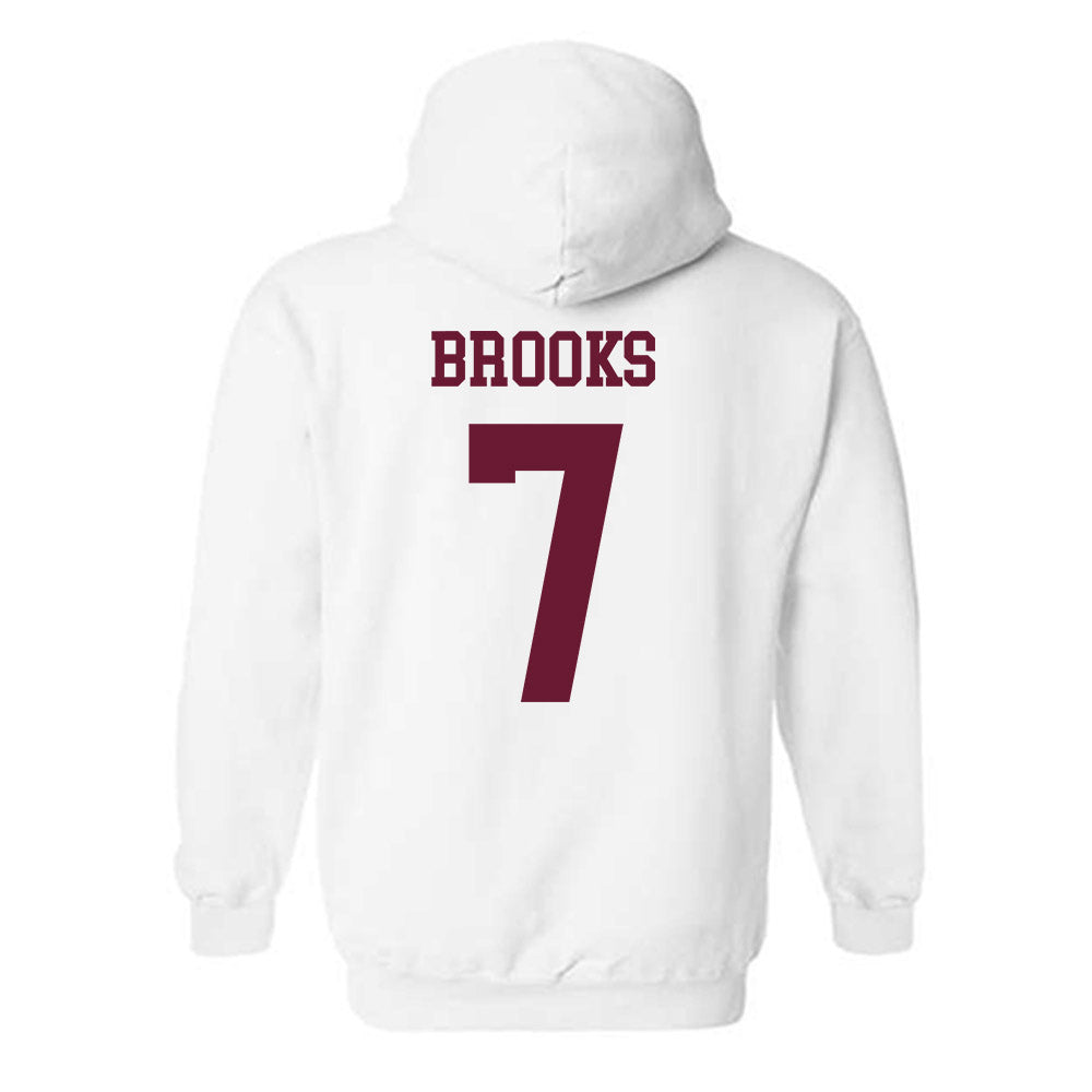 Texas A&M - NCAA Football : Dalton Brooks - Classic Shersey Hooded Sweatshirt-1