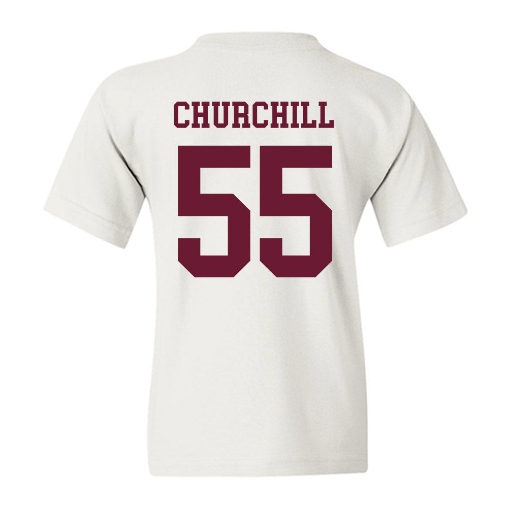 Texas A&M - NCAA Women's Soccer : Ireland Churchill - Classic Shersey Youth T-Shirt-1