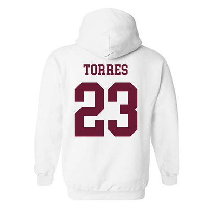 Texas A&M - NCAA Softball : Milan Torres - Classic Shersey Hooded Sweatshirt-1