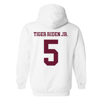Texas A&M - NCAA Football : Deondrae Tiger Riden Jr. - Classic Shersey Hooded Sweatshirt-1