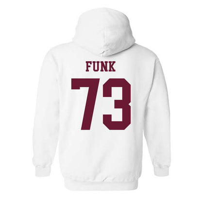 Texas A&M - NCAA Football : Ashton Funk - Classic Shersey Hooded Sweatshirt-1