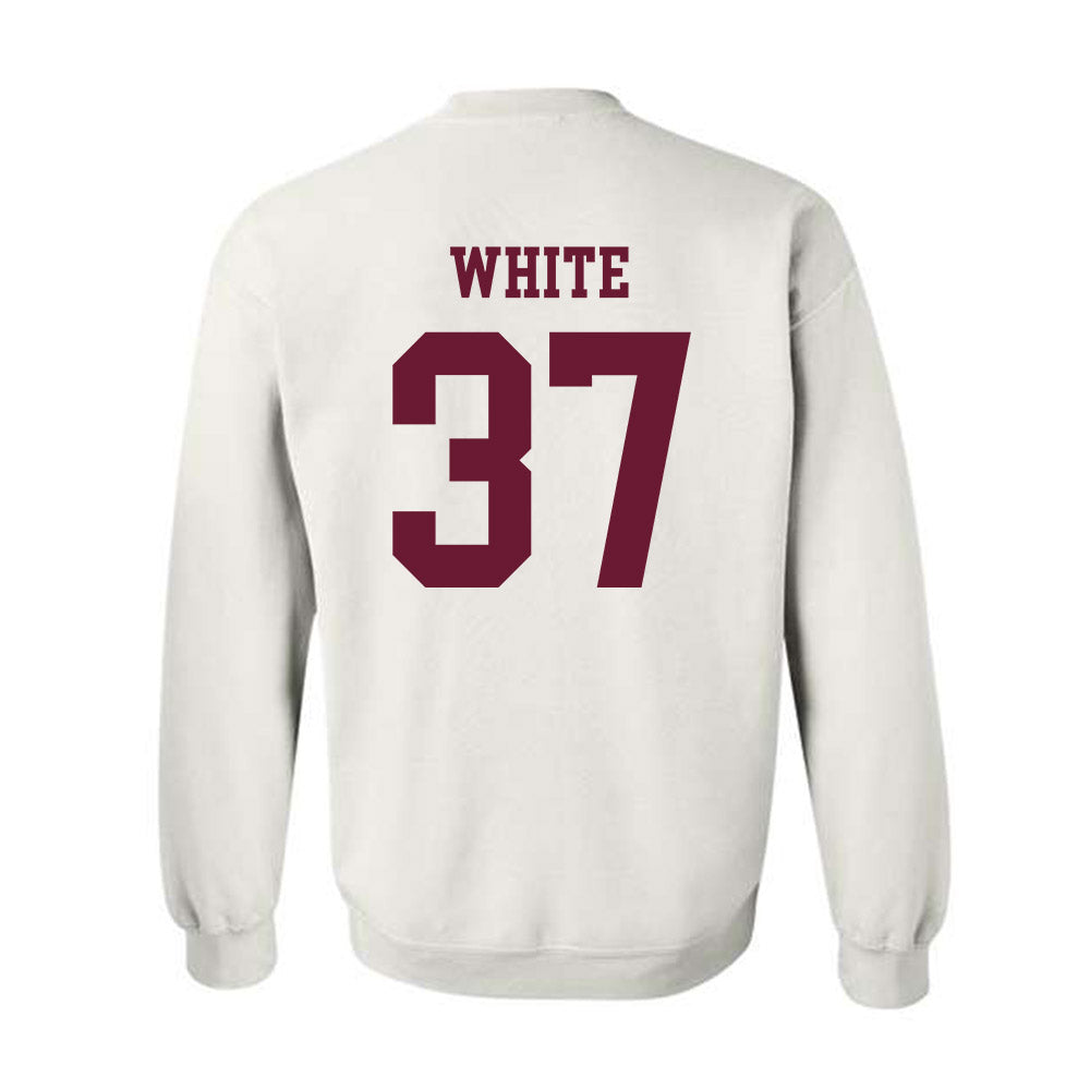 Texas A&M - NCAA Football : Tyler White - Classic Shersey Crewneck Sweatshirt-1