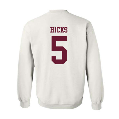Texas A&M - NCAA Football : DJ Hicks - Classic Shersey Crewneck Sweatshirt-1