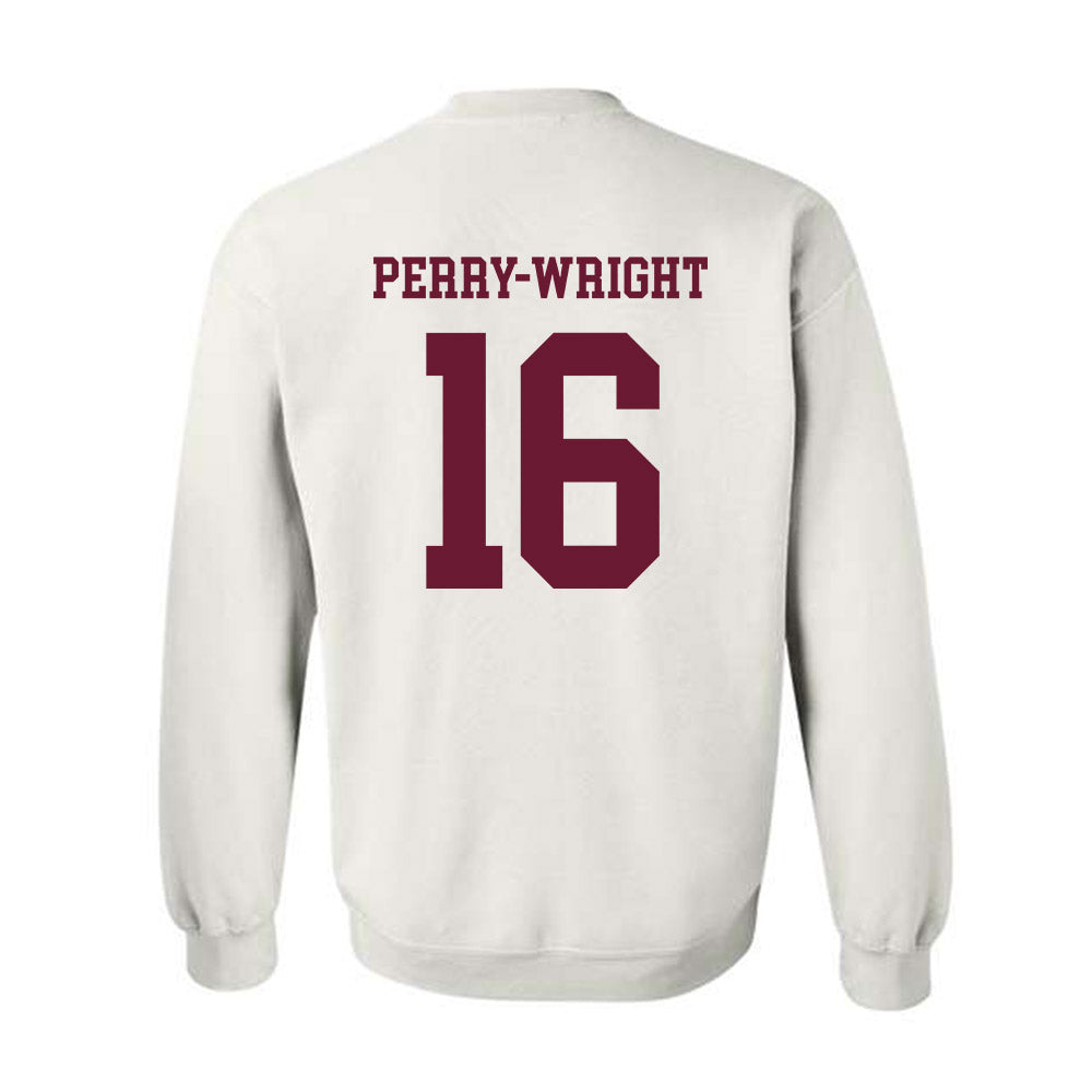 Texas A&M - NCAA Football : Bryce Perry-Wright - Classic Shersey Crewneck Sweatshirt-1