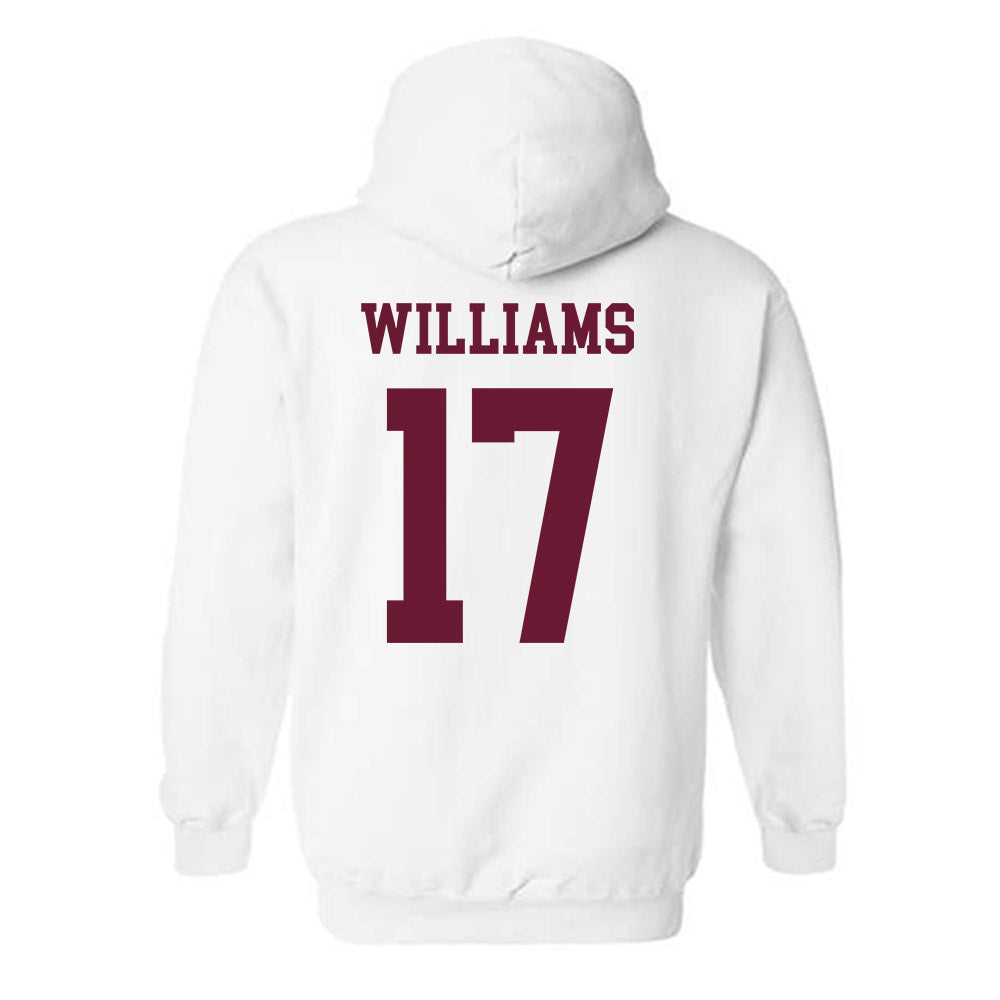 Texas A&M - NCAA Football : Madden Williams - Classic Shersey Hooded Sweatshirt-1