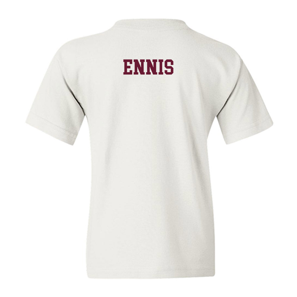 Texas A&M - NCAA Men's Golf : Wheaton Ennis - Classic Shersey Youth T-Shirt-1