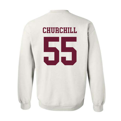 Texas A&M - NCAA Women's Soccer : Ireland Churchill - Classic Shersey Crewneck Sweatshirt-1