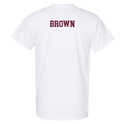 Texas A&M - NCAA Men's Swimming & Diving : Logan Brown - Classic Shersey T-Shirt-1
