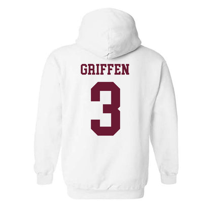 Texas A&M - NCAA Men's Basketball : Rylan Griffen - Classic Shersey Hooded Sweatshirt-1