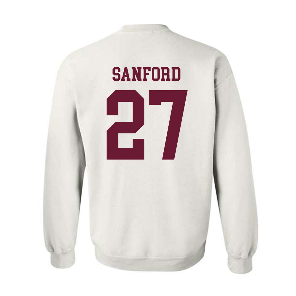 Texas A&M - NCAA Football : Daymion Sanford - Classic Shersey Crewneck Sweatshirt-1