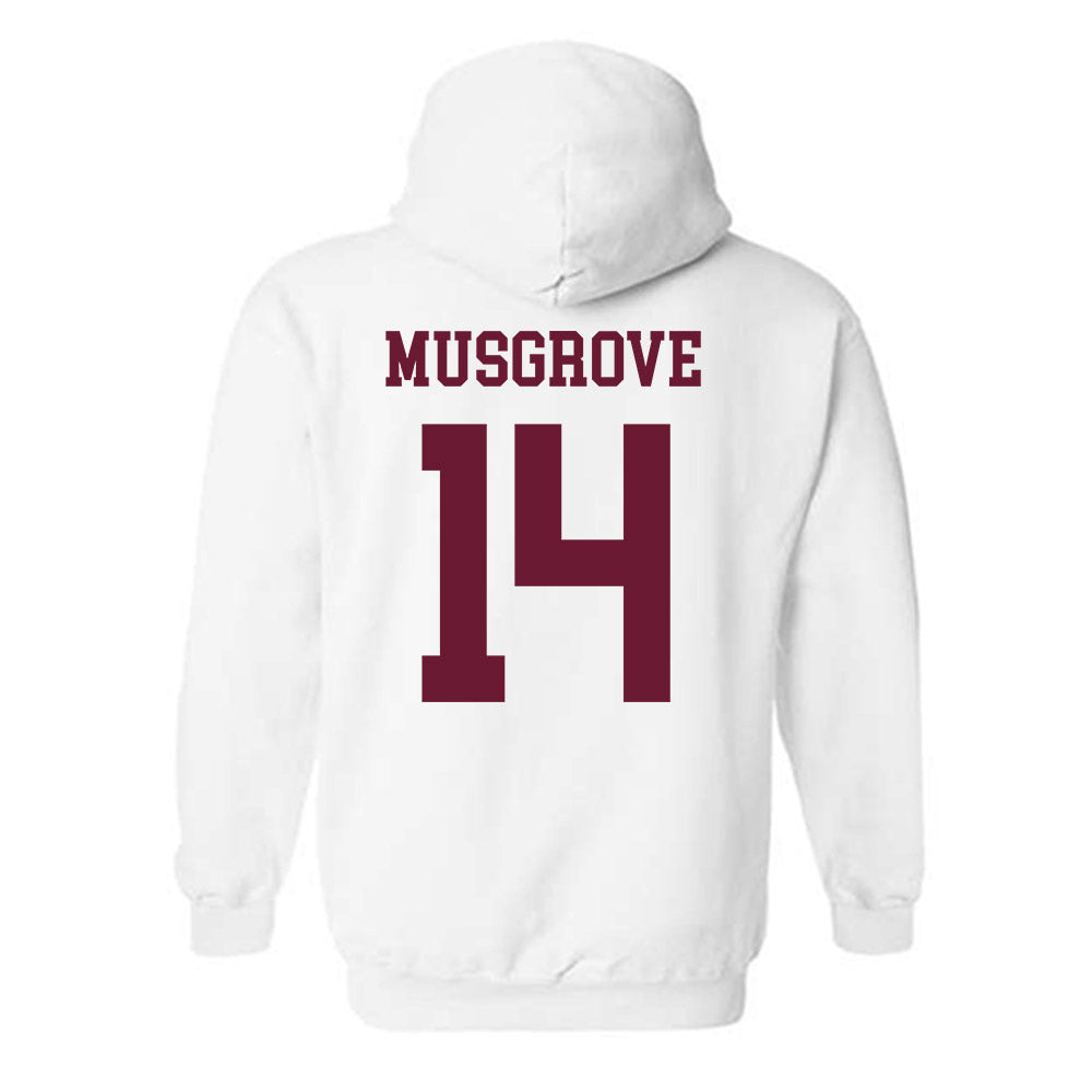 Texas A&M - NCAA Women's Volleyball : Kirra Musgrove - Classic Shersey Hooded Sweatshirt-1