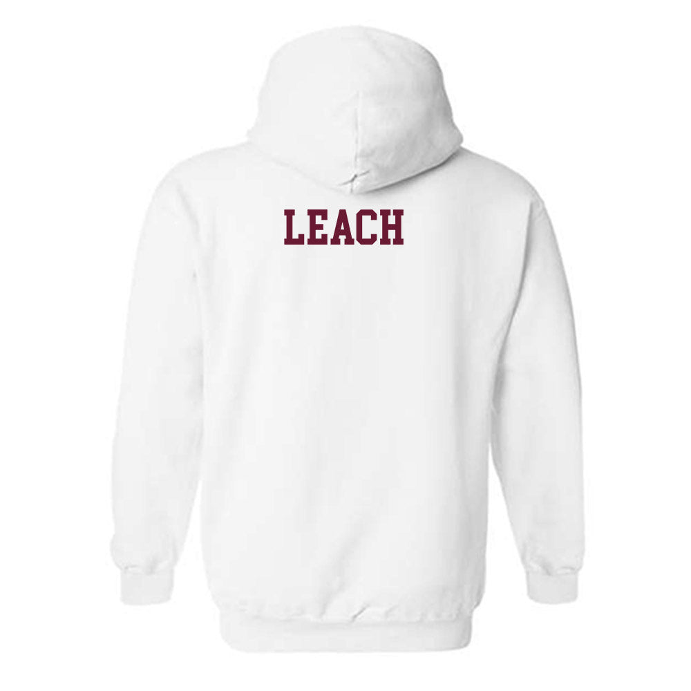 Texas A&M - NCAA Men's Swimming & Diving : Mason Leach - Classic Shersey Hooded Sweatshirt-1