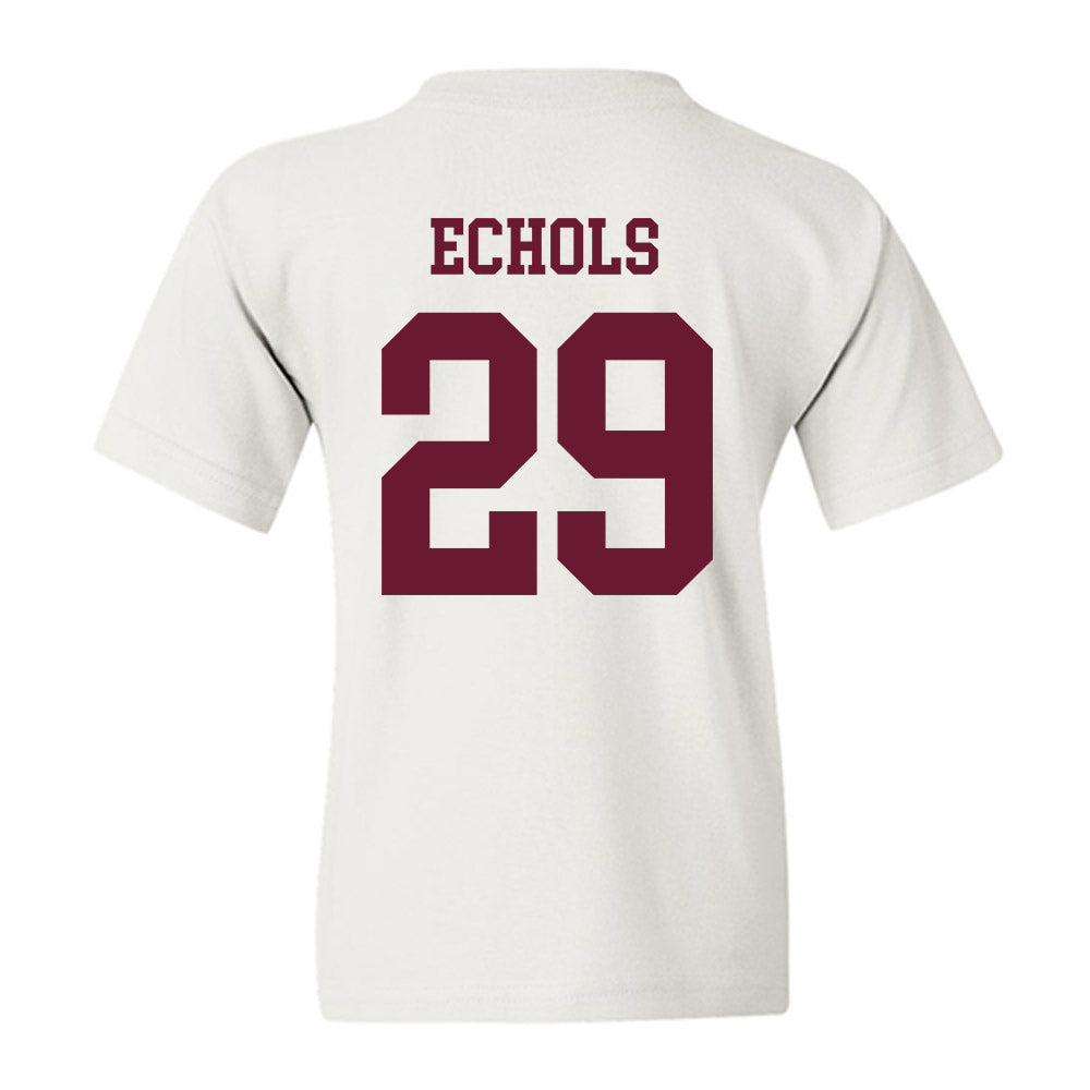 Texas A&M - NCAA Football : Justin Echols - Classic Shersey Youth T-Shirt-1