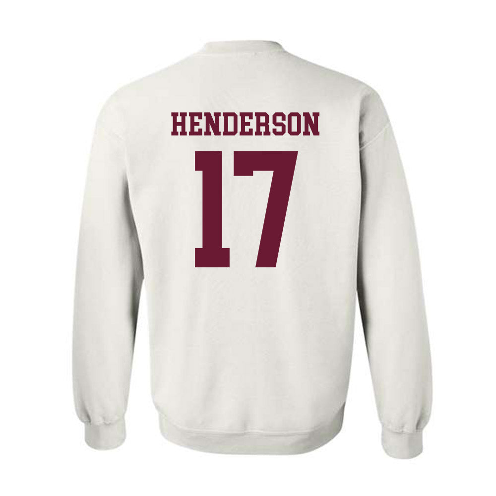 Texas A&M - NCAA Football : Ryan Henderson - Classic Shersey Crewneck Sweatshirt-1