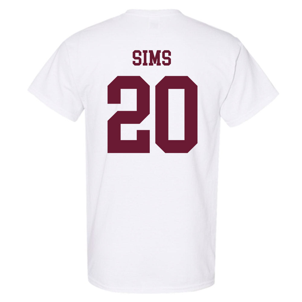 Texas A&M - NCAA Baseball : Aiden Sims - Classic Shersey T-Shirt-1