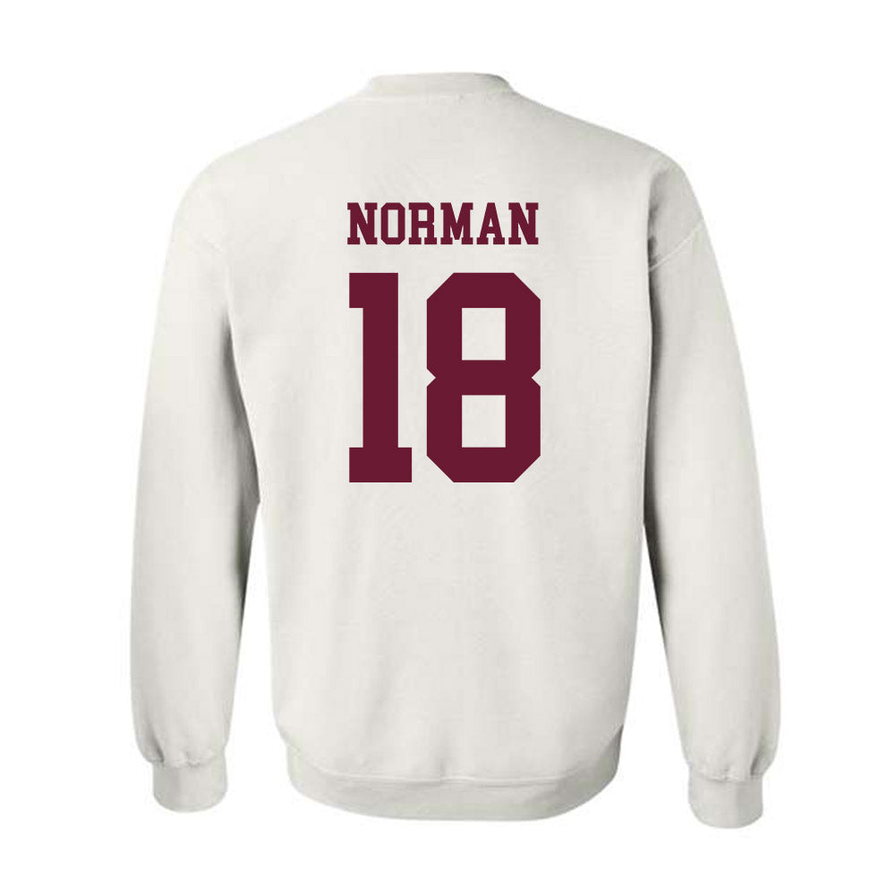 Texas A&M - NCAA Football : TK Norman - Classic Shersey Crewneck Sweatshirt-1