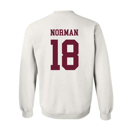 Texas A&M - NCAA Football : TK Norman - Classic Shersey Crewneck Sweatshirt-1