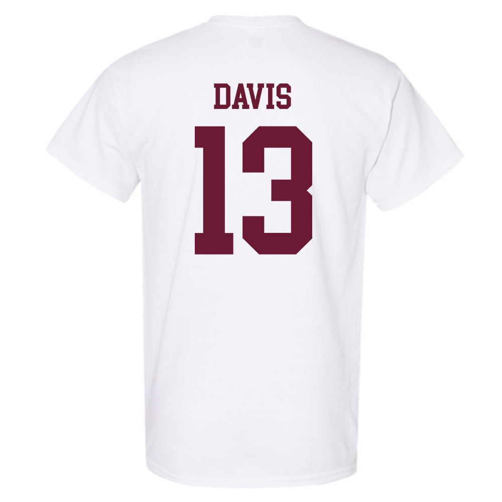 Texas A&M - NCAA Football : Myles Davis - Classic Shersey T-Shirt-1