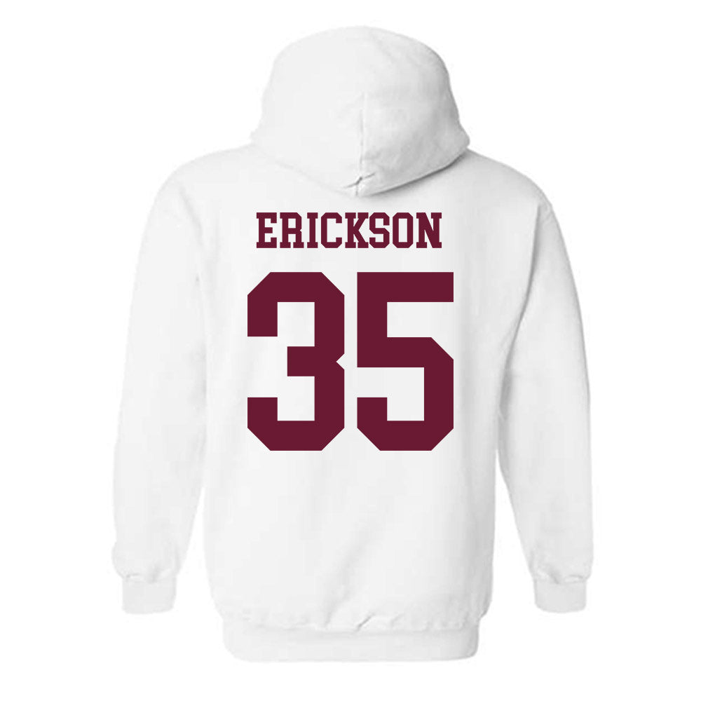 Texas A&M - NCAA Baseball : Sam Erickson - Classic Shersey Hooded Sweatshirt-1