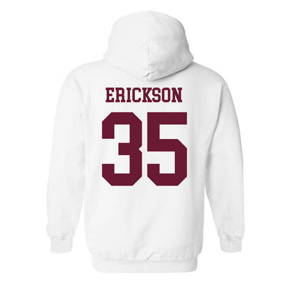 Texas A&M - NCAA Baseball : Sam Erickson - Classic Shersey Hooded Sweatshirt-1