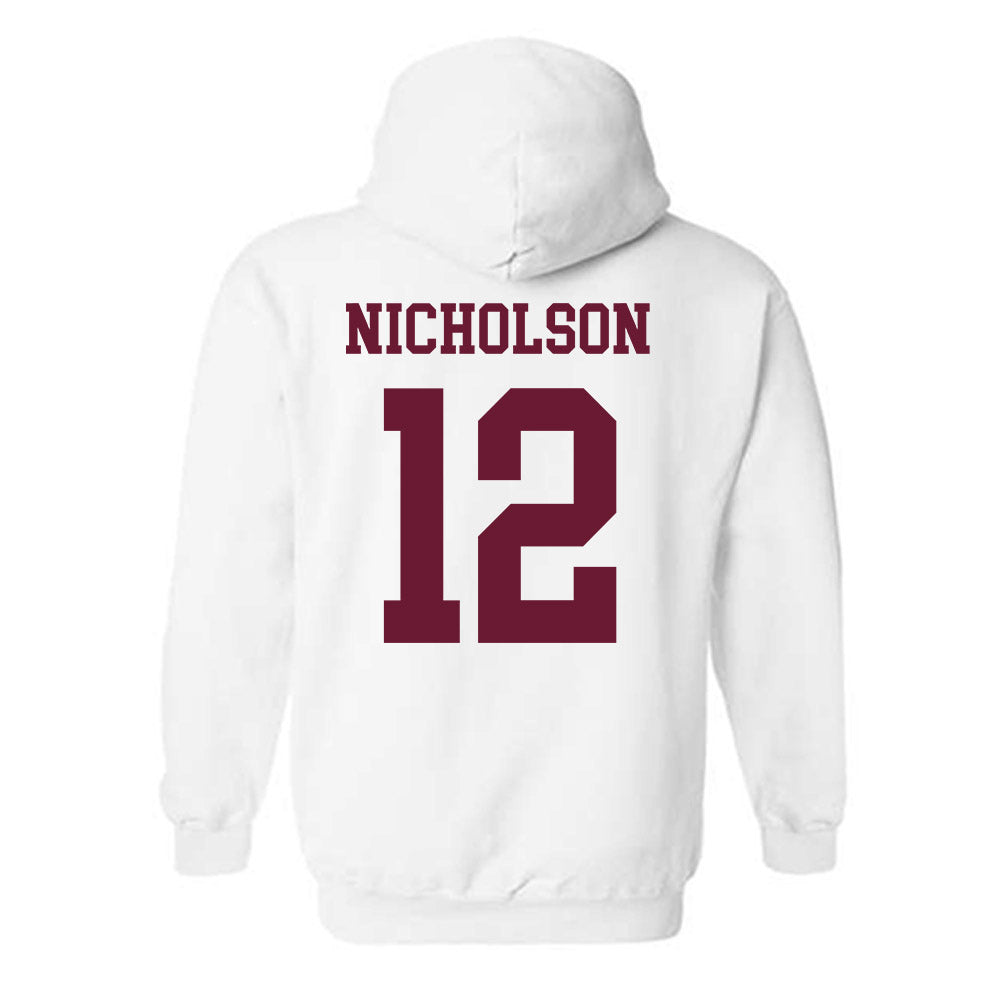 Texas A&M - NCAA Women's Volleyball : Lily Nicholson - Classic Shersey Hooded Sweatshirt-1