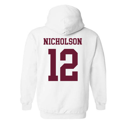 Texas A&M - NCAA Women's Volleyball : Lily Nicholson - Classic Shersey Hooded Sweatshirt-1