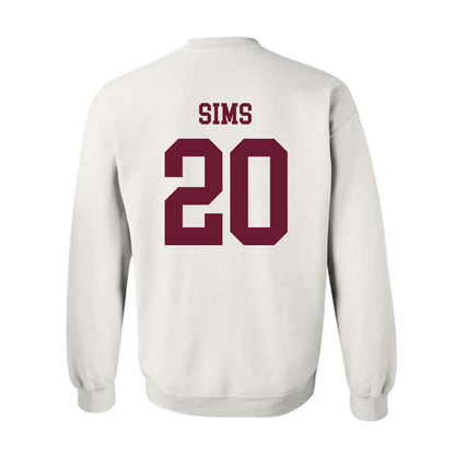 Texas A&M - NCAA Baseball : Aiden Sims - Classic Shersey Crewneck Sweatshirt-1