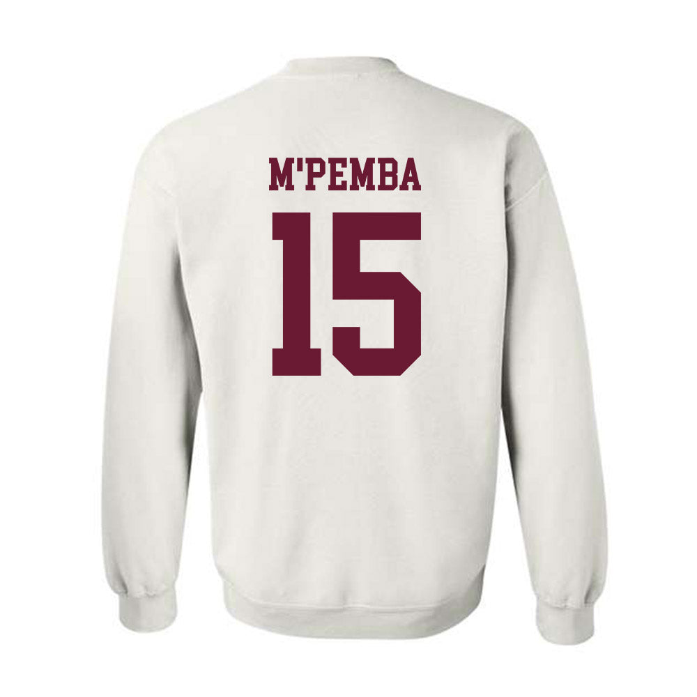 Texas A&M - NCAA Football : Sam M'Pemba - Classic Shersey Crewneck Sweatshirt-1