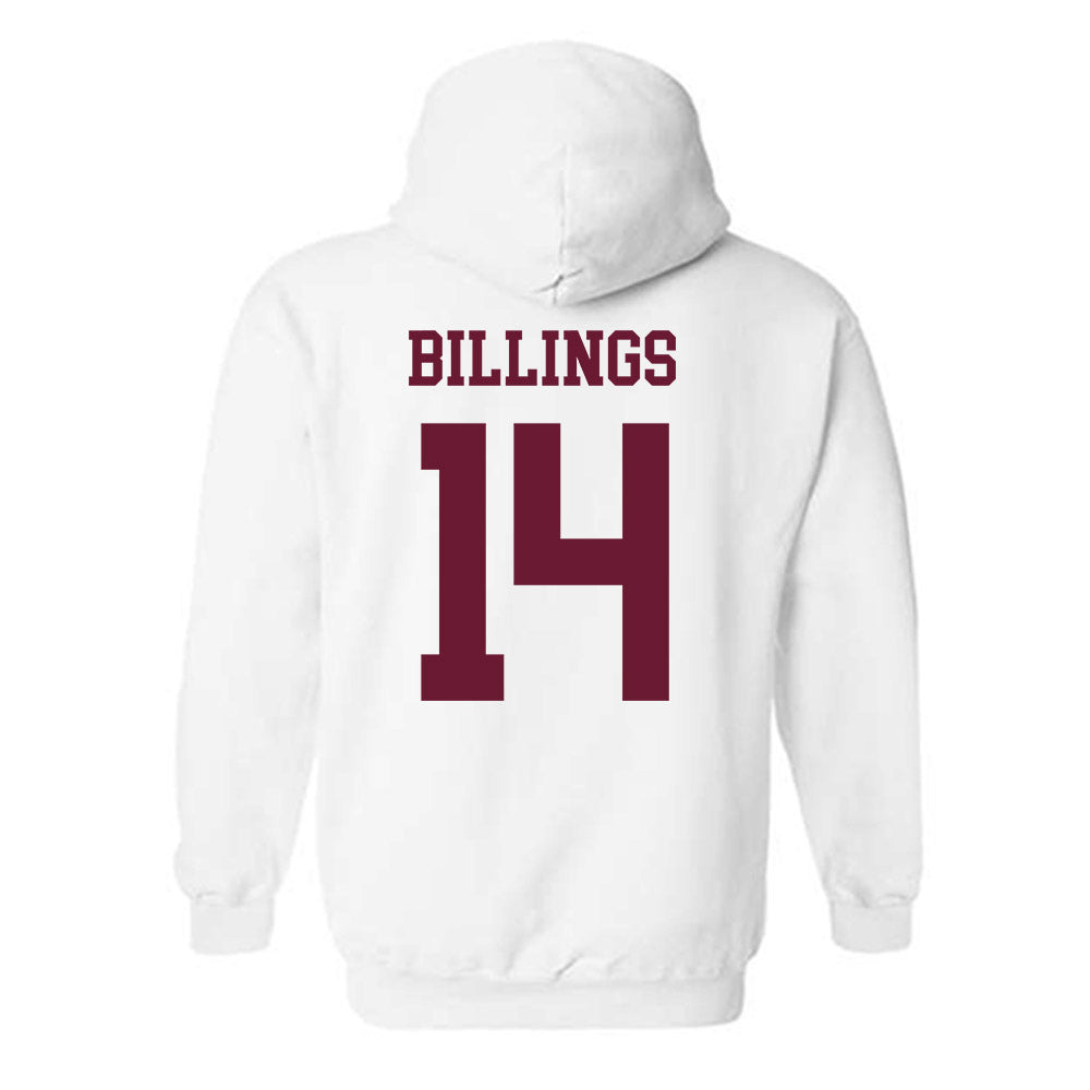 Texas A&M - NCAA Baseball : Luke Billings - Classic Shersey Hooded Sweatshirt-1