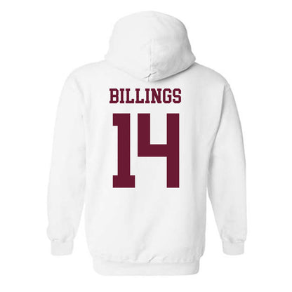 Texas A&M - NCAA Baseball : Luke Billings - Classic Shersey Hooded Sweatshirt-1