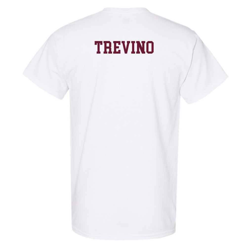 Texas A&M - NCAA Men's Swimming & Diving : Emilio Trevino - Classic Shersey T-Shirt-1