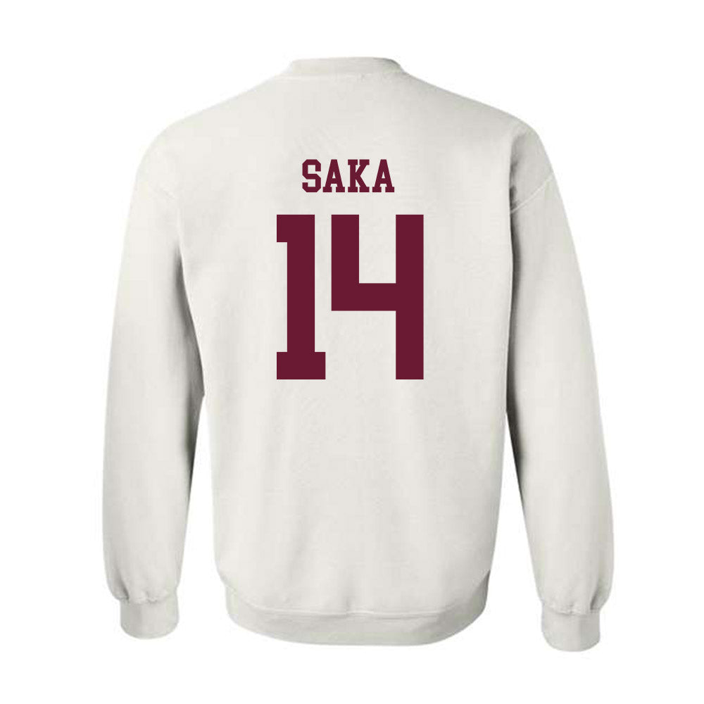 Texas A&M - NCAA Football : Anto Saka - Classic Shersey Crewneck Sweatshirt-1