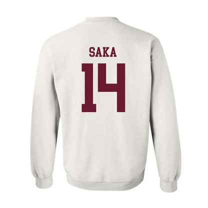 Texas A&M - NCAA Football : Anto Saka - Classic Shersey Crewneck Sweatshirt-1