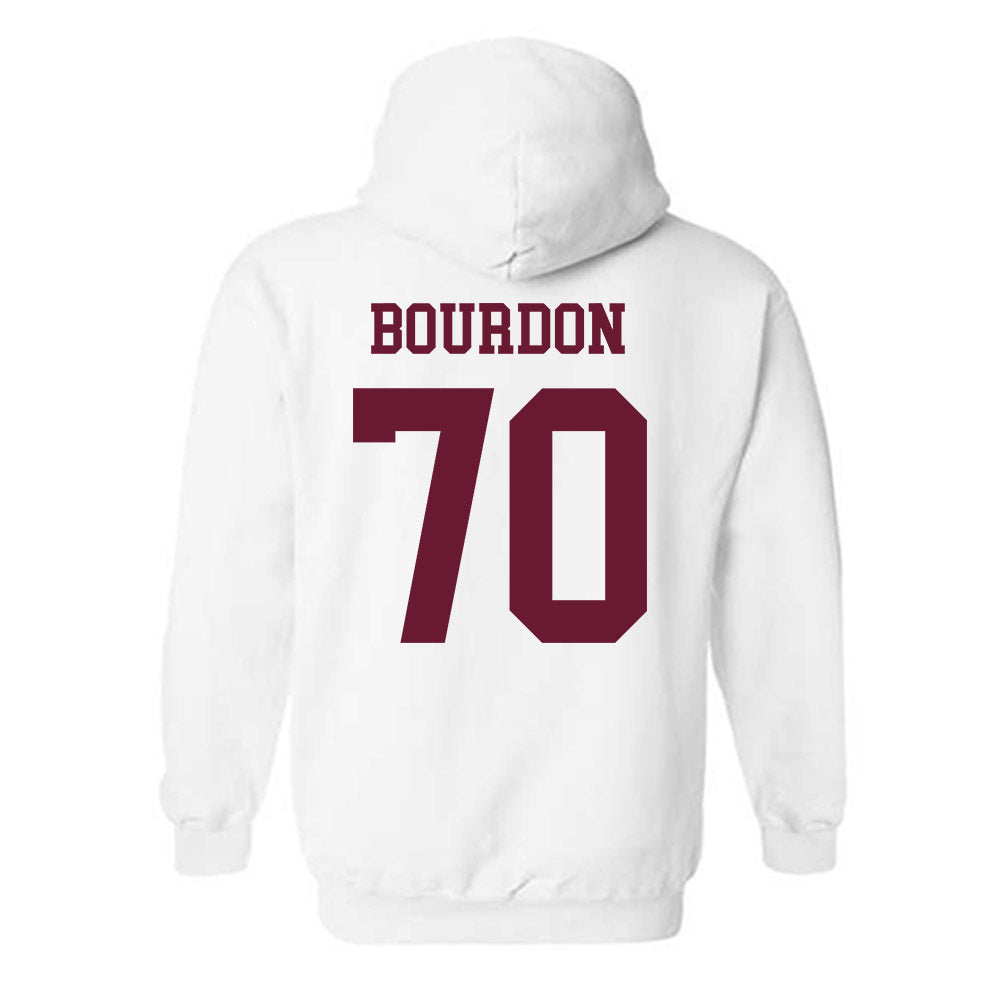 Texas A&M - NCAA Football : Robert Bourdon - Classic Shersey Hooded Sweatshirt-1