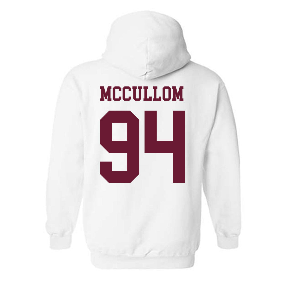 Texas A&M - NCAA Football : Angelo McCullom - Classic Shersey Hooded Sweatshirt-1