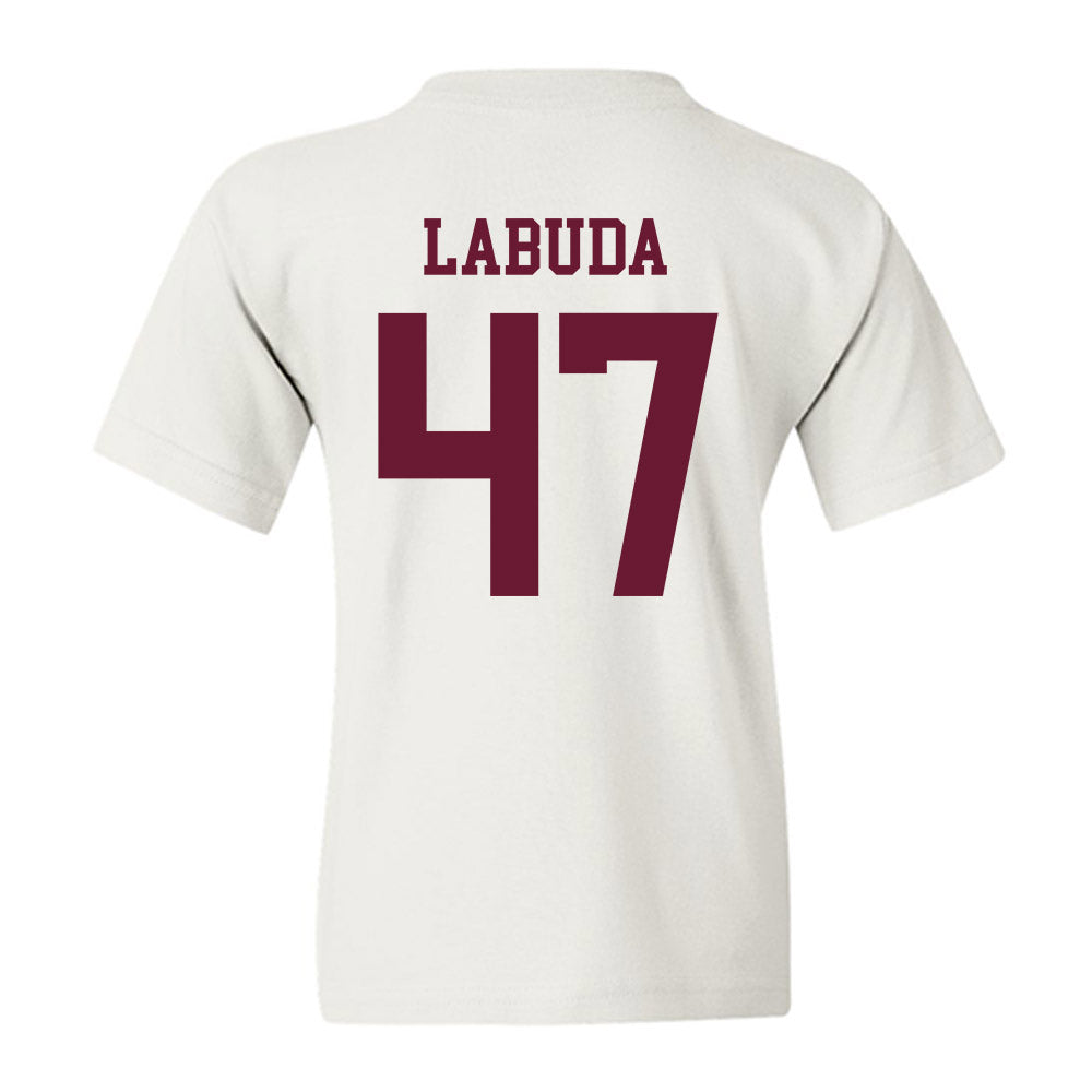 Texas A&M - NCAA Baseball : Blake Labuda - Classic Shersey Youth T-Shirt-1