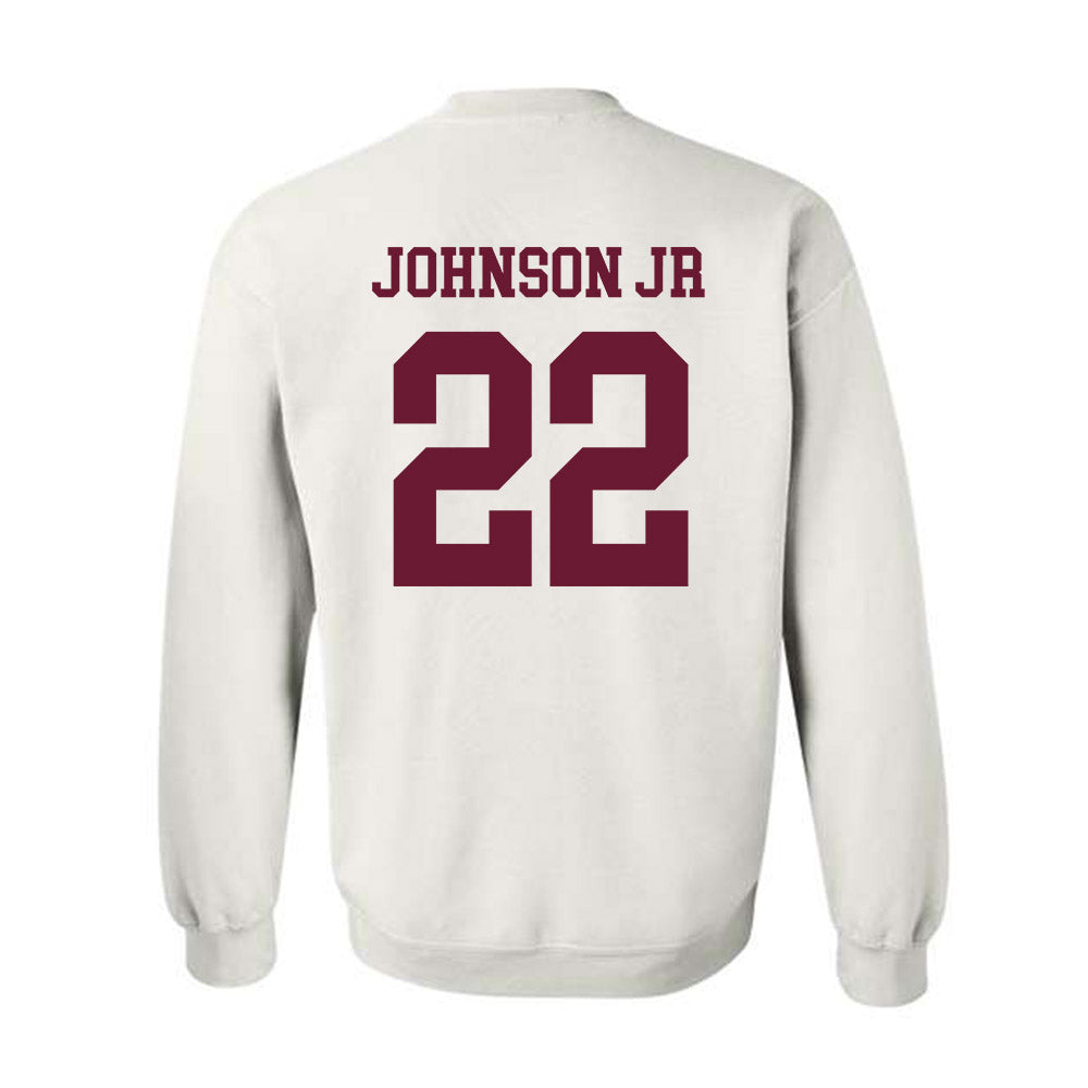 Texas A&M - NCAA Football : Rashad "Tom Tom" Johnson Jr - Classic Shersey Crewneck Sweatshirt-1